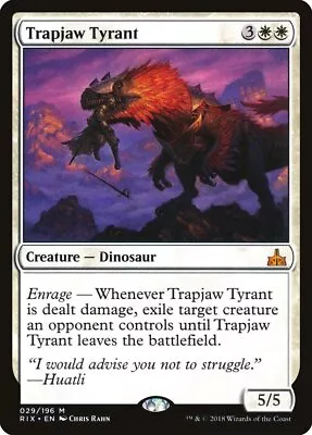 Trapjaw Tyrant [Rivals Of Ixalan] • $23.70
