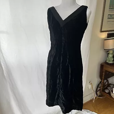 Vintage Velvet Dress By Suzy Perette New York Size 10 • $19.99