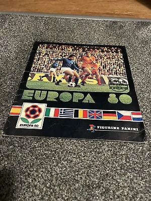 Panini Football Euro 80 Album • £220