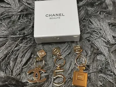 Chanel Key Ring Charm Set Of 3 Limited Edition 2023 • £59.99