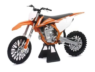 1:6 Scale Model KTM 450 SX-F By New-Ray Toys In Orange  Model Bike NEW 49613 • £36.95