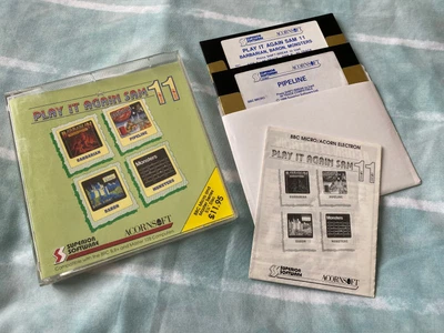 £18.99 • Buy Acorn Bbc Micro Rare Play It Again Sam 11 5.25 Disk Game Master Electron Etc