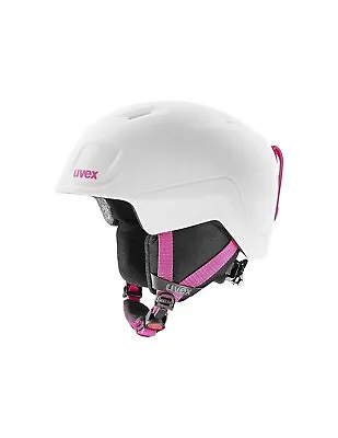 Uvex Heyya Pro White / Pink Kids Ski Helmet Size 51-55cm • $48.03