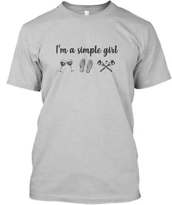 Machinist - Im A Simple Girl T-Shirt Made In The USA Size S To 5XL • $20.59