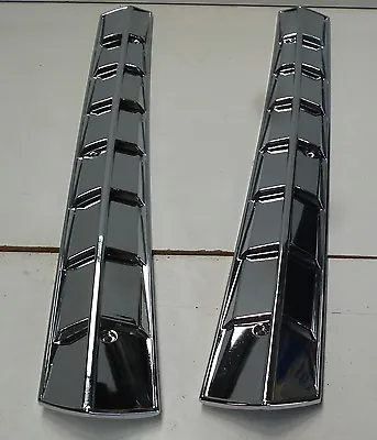 Mazda Savanna 808 Rx3 10a 12a Coupe Rear Pillar Vents Chrome Pair • $155.35