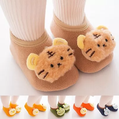 Baby Shoes Fashion Cartoon Soft Bottom Baby Toddler Shoes Easy To Crawl Baby • $18.37