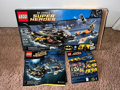 £62.91 • Buy LEGO DC Comics Super Heroes Batboat Harbour Pursuit (76034) Opened Complete