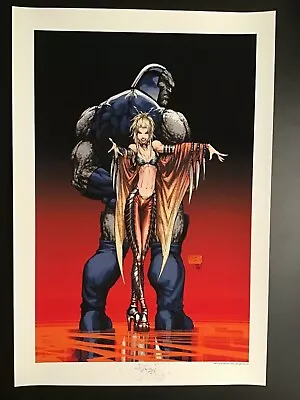 DC BATMAN SUPERMAN #12 Art Print By MICHAEL TURNER Print SIGNED  ASPEN NYCC 2019 • $74.99