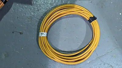 10 Meters ORANGE 3 Core Flexible Flex Mains Wire Cable 1.25msq 13Amp - Used • £7.50