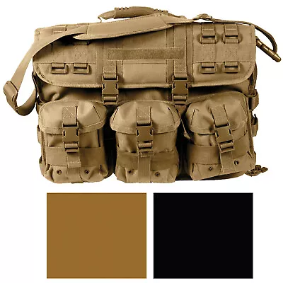 Tactical MOLLE Briefcase Laptop Carry Military Work Travel Document Computer Bag • $115.99