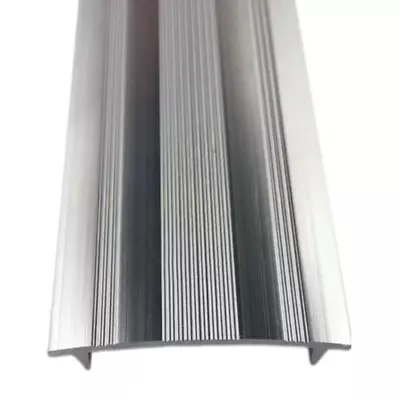 £5.99 • Buy CARPET METAL COVER STRIP DOOR PLATE GRIP BAR TRIM - THRESHOLD SILVER 3ft