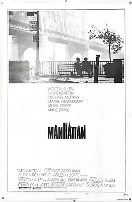 Manhattan (1979)- Original US One Sheet Movie Poster- Style B • $431.60