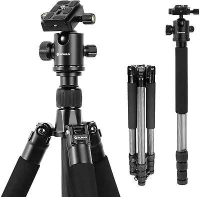 $99 • Buy Moman Carbon Fiber Camera Tripod Monopod With Ball Head For Canon Nikon Pentax