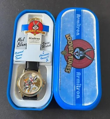 Armitron Looney Tunes Mel Blanc Voice Bugs Bunny Daffy Duck Watch 1997 • $45