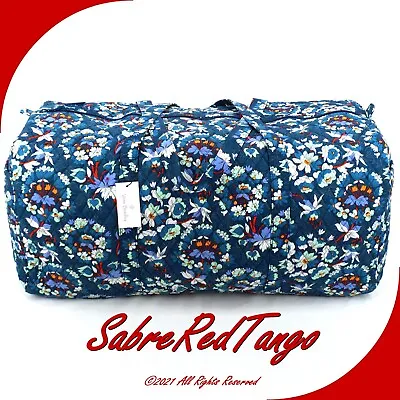 Nwt Vera Bradley Quilted Xl Traveler Duffel Bag Floral Bursts • $79.99