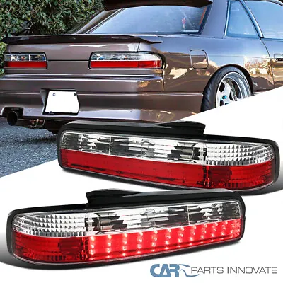 Red/Clear Fits 1989-1994 240SX S13 Coupe LED Tail Lights Brake Lamps 89-94 • $161.95