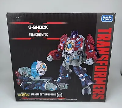 Transformers G-Shock Optimus Prime Takara Watch Display Near Mint Complete • $205