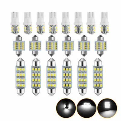$3.71 • Buy 20pcs LED Interior Lights Bulbs Kit Car Trunk Dome License Plate Lamps 6500K