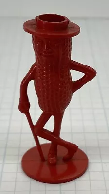 Mr. Peanut Toothpick Holder Vintage Planter's Peanuts Character Red Plastic • $0.99