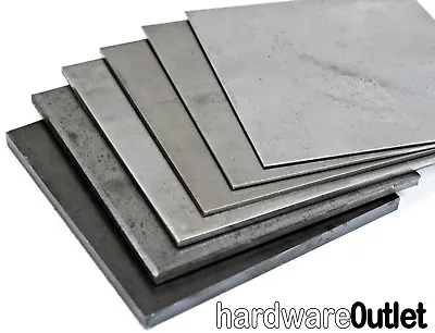 £3.85 • Buy SGS MILD STEEL SHEET Pre Cut Metal Plate Guillotine Cut UK Metal Distributor