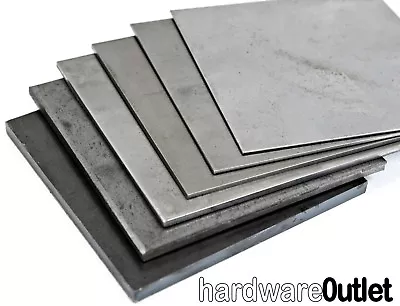 STEEL SHEET Pre Cut Metal Plate Guillotine Cut & Bespoke Cutting Service • £113.53