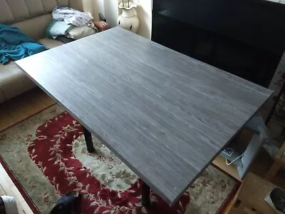 £80 • Buy Second Hand Fibreboard Table Recently Restored In Good Condition 80 X 120 Cm