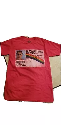 Superbad McLovin Hawaii License Red Mens T-Shirt Sz S • $7.99