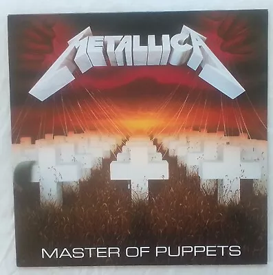 MASTER OF PUPPETS By Metallica. EU 10.12017. BLCKND005R-1. NEAR MINT • £23