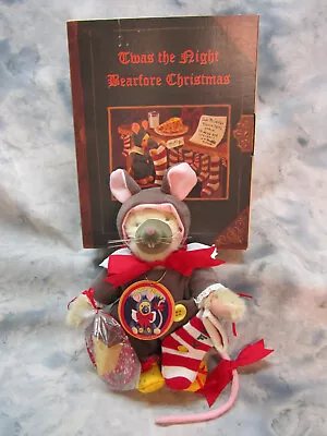 NABCO Muffy VanderBear Limited Edition Christmas Plush Muffy Mouse From 1995 • $10