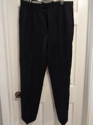 Men's DANIEL CREMIEUX Blue Pinstripe Pants 38 X 32 • $8.99