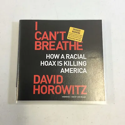 I Can't Breathe: How A Racial Hoax Is Killing America MP3 Compact Disc • $34.99