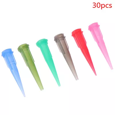 30x TT Tapered Tips Solder Paste Adhesive Glue Dispensing Needle 14-25GA_s_`h • $6.84