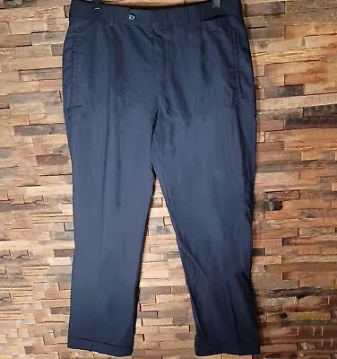 Prada Men's 100% Virgin Wool Navy Blue Dress Pants Men's 52 Italy • $40