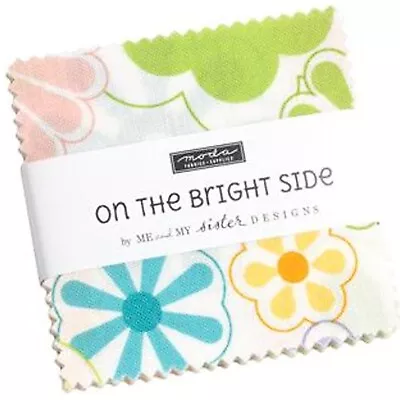 On The Bright Side Mini 2.5  Charm Pack By Me & My Sister Designs For Moda • $4.49