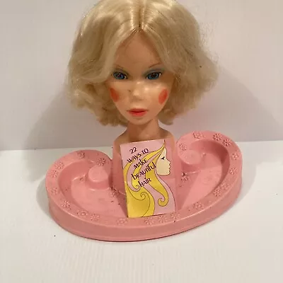 Mattel Barbie Beauty Center 1971 Vintage Make-up & Hair Styling Center With Box • $22