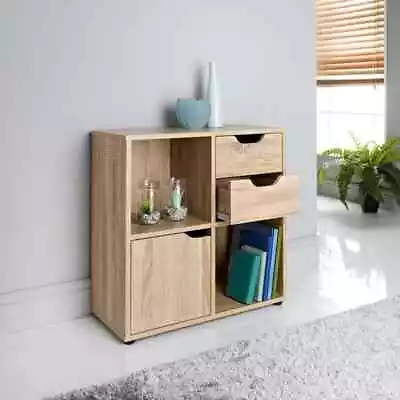 2 3 4 5 6 Tier Cube Wooden Bookcase Shelving Storage Display Shelves Stand Unit • £44.99