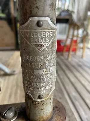 Vintage! Miller Falls Co. Miter Box 74c • $125