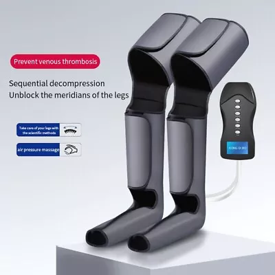 Full Leg Calf Foot Massager Air Compression Boots Circulation&Relaxation • $104.99
