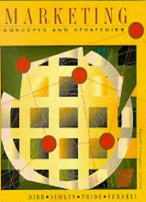 Marketing: Concepts And Strategies By Sally Dibbetc.SimkinPRIDEFerrell • £3.48