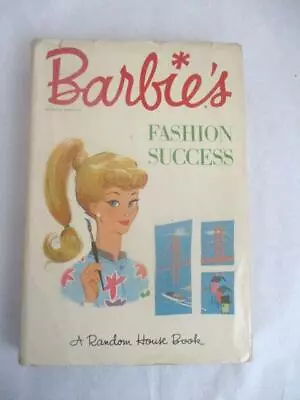 Vtg 1962 Barbie's Fashion Success Hard Back Book W/Dust Jacket • $9.99