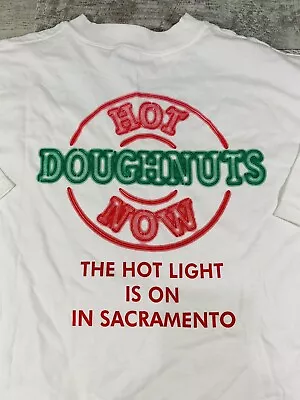 $24.99 • Buy Krispy Kreme Donuts Sacramento California Mens Size 2XL XXL NEW White Tshirt