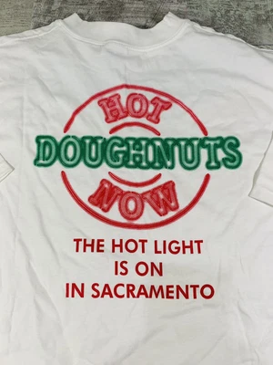 $24.99 • Buy Krispy Kreme Donuts Sacramento California Mens Size 2XL XXL NEW White Tshirt