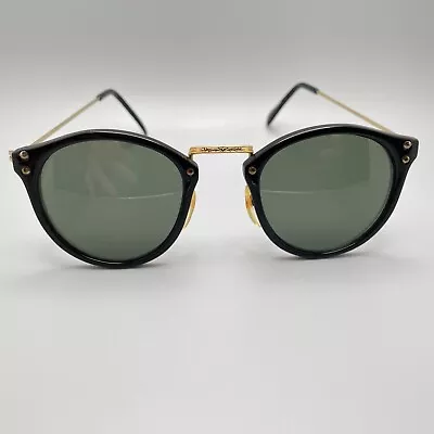 Vintage Horn Rim Round Sunglasses Made In Taiwan • $12.26