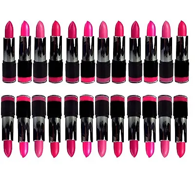 £9.95 • Buy 12 W7 Fluorescent Kiss Lipsticks On Display Party Shades Wholesale Clearance New