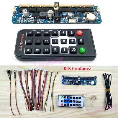 £27.16 • Buy 6-Bit NIXIE Clock Remote Control Board Motherboard Kit For IN12 IN14 IN18 QS30-1