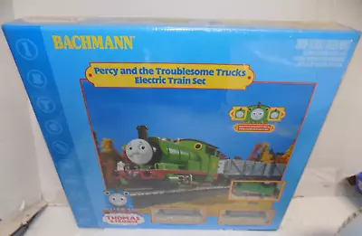 Bachmann 00643 Percy And The Troublesome Trucks Ho Scale Electric Train Set Nib • $423.47