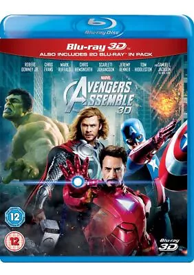 Marvel Avengers Assemble (Blu-ray 3D + Blu-ray) • £4.99