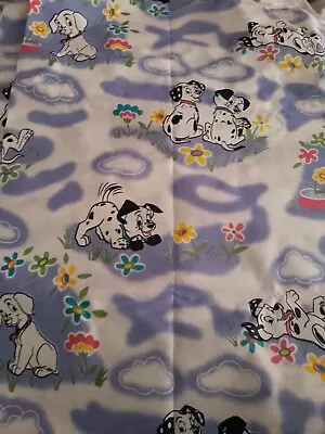 VTG 101 Dalmatians Retro Cotton Fabric  44 Inches X 104 Inches Rare  • £33.50