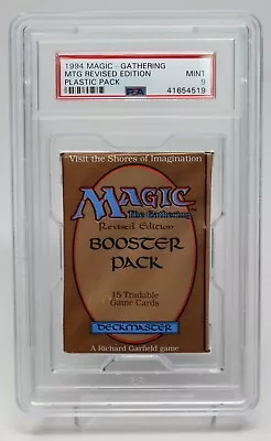 Revised Booster Pack English Graded PSA 9 Mint #41654519 MTG Magic • $495