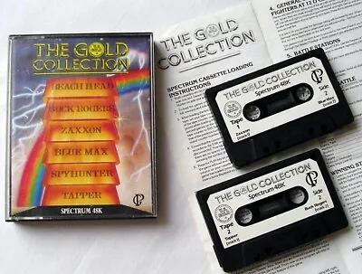 Sinclair ZX Spectrum 48K Game - THE Gold COLLECTION - US Gold - Tested & Working • $116.88